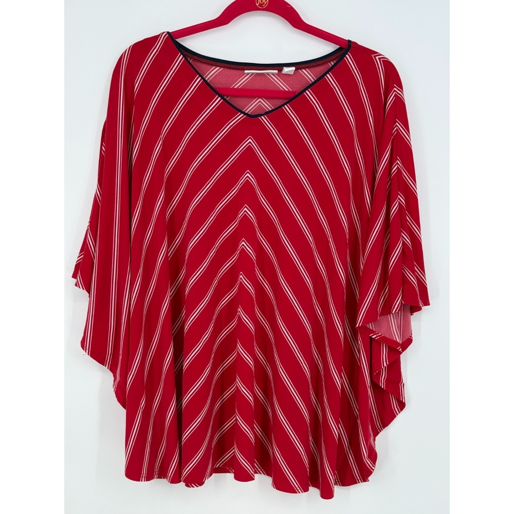 Susan Graver 1X flowy top